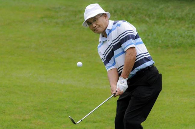 Shozo Karasawa: melhor handicap em campo e um dos favoritos ao título sênior