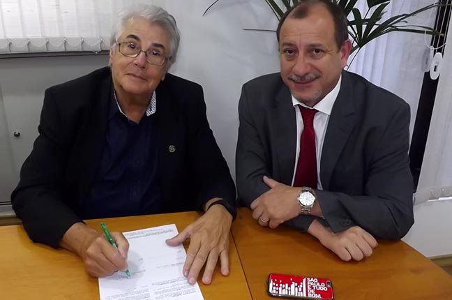 Claudio Kiryla  com Toni Sando