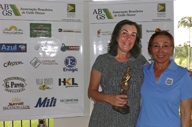 Gislaine Cerveny e Luzia Taninaga